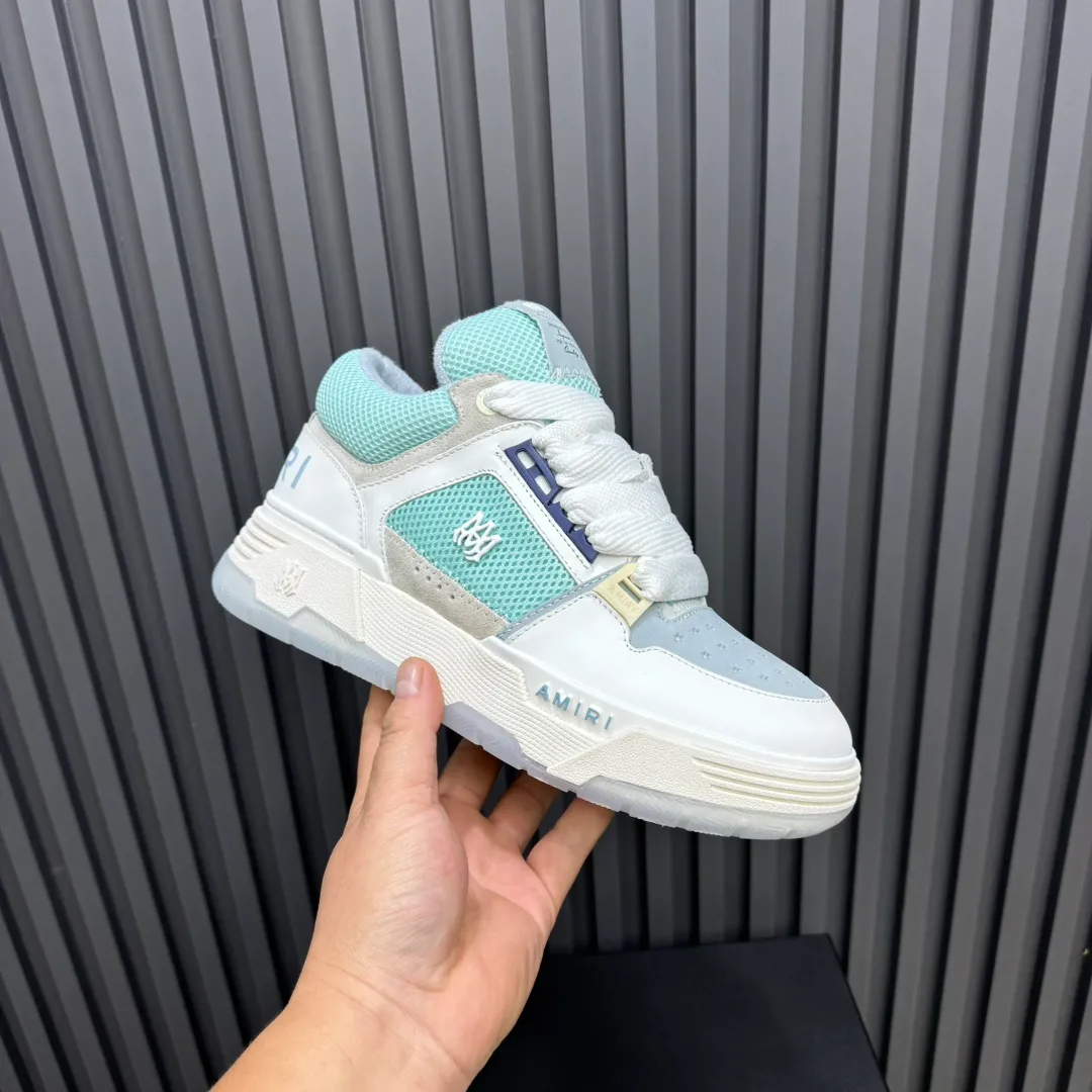 Men's shoes 💰660💰 AMIRI AMIRI trendy brand hot sale 🔥 Available all year round, couples 💑 Official website synchronization Imported fabrics 1⃣️ vs 1⃣️ replica, original factory special original sole, 35-45 (45. non-refundable)